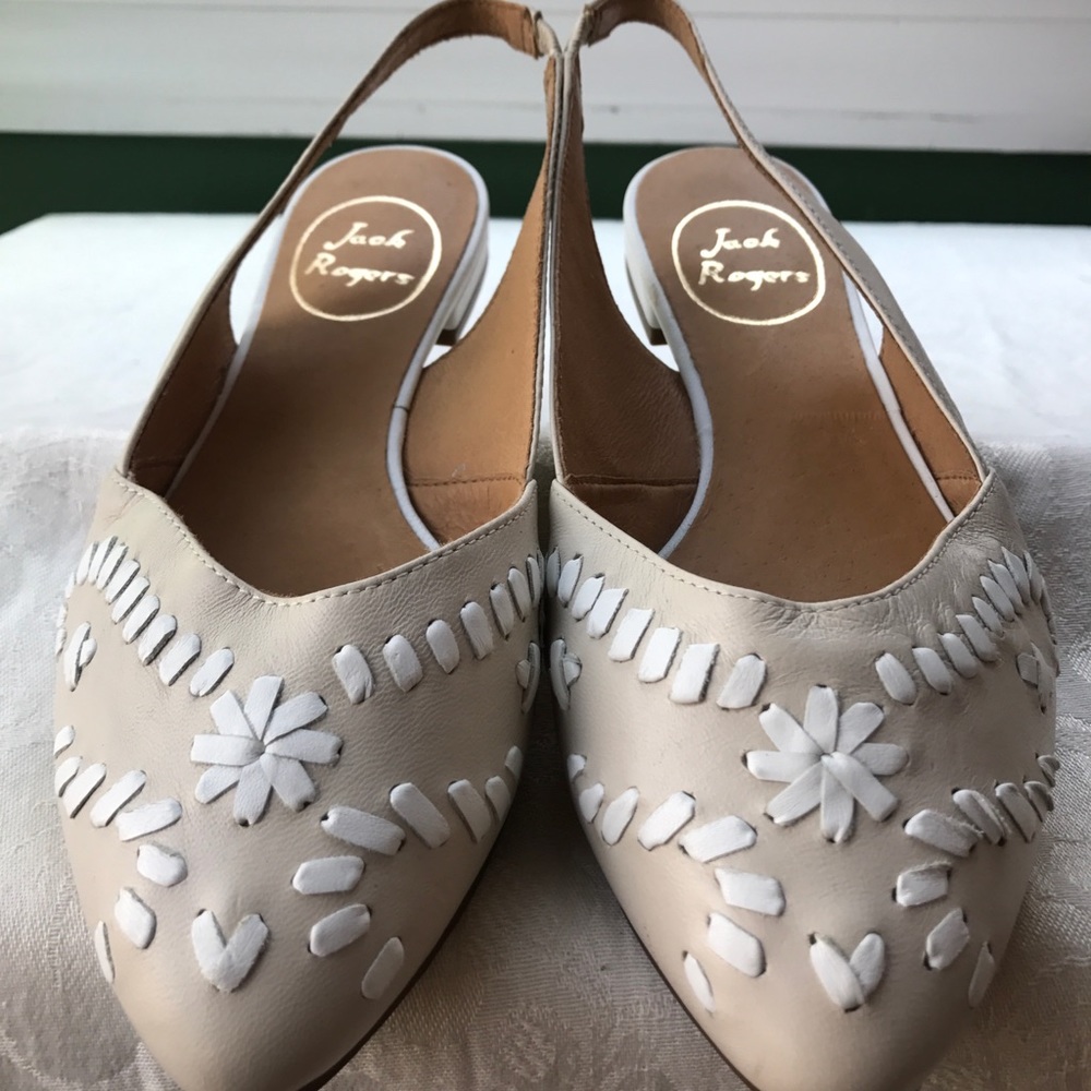NWOT Jack Rogers Rory Sling-Back Flats